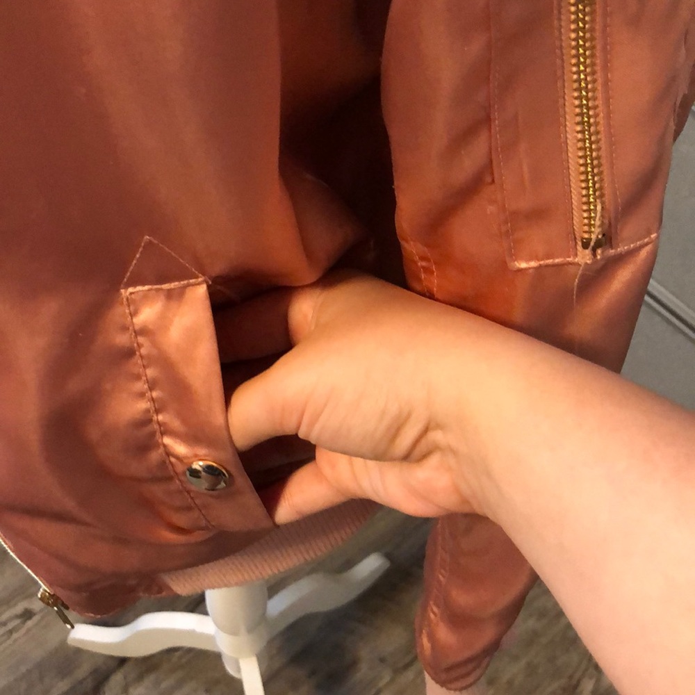 Pink Varsity Jacket - Picture 2 of 9
